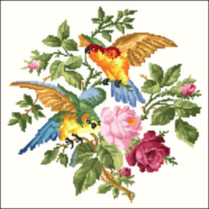 Birds and Roses