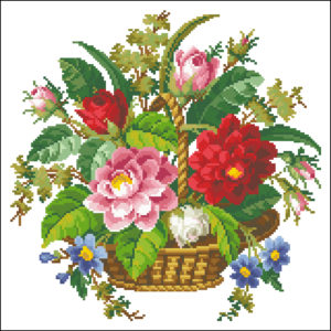 H&W Flower Basket