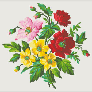 Heinrich Kuehn Spring FLowers Bouquet