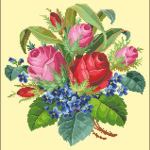 Hertz & Wegener Rosebuds and Violets